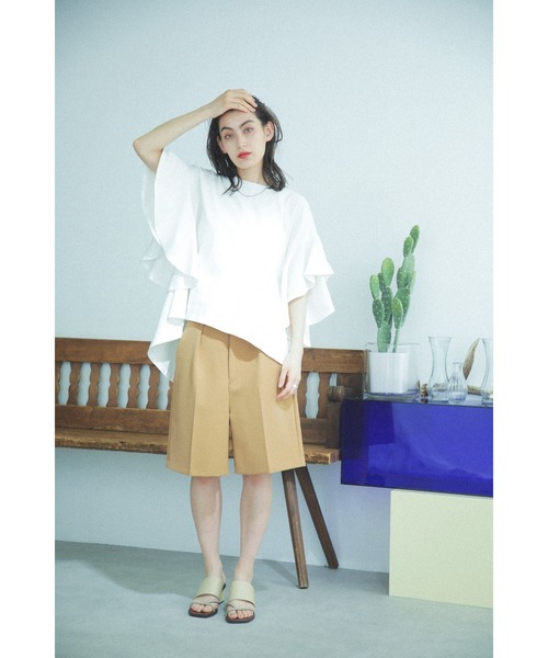 mici 「mici」 ハーフパンツ SMALL ベージュ レディース