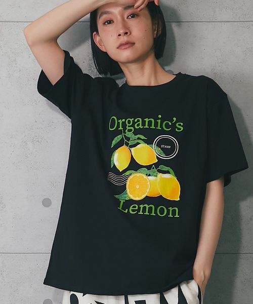 tシャツ 「コットン100/プリントロゴ」フォトTシャツ レディース コットン100/プリントロゴ】フォトTシャツ（Tシャツ
