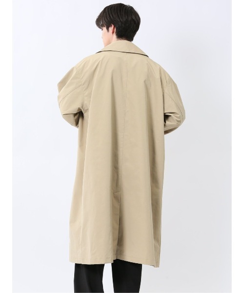 【超希少サイズ　美品】　タカキュー　トレンチコート　カシミヤ混　ロング丈　XL TAKA-Q（タカキュー） トレンチコート コート 「ハンドウォッシャブル