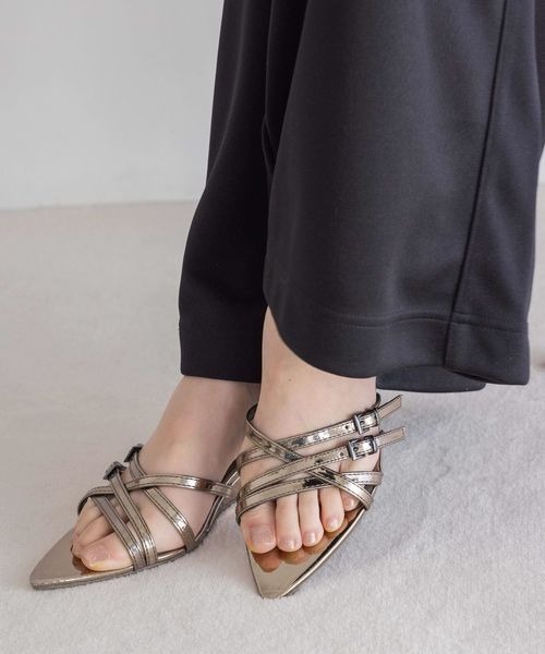 楽天市場】【SALE／28%OFF】メタルベルトサンダル JEANASIS