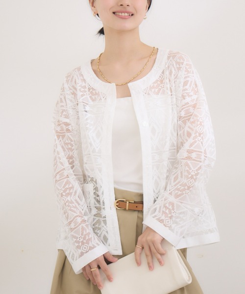 ブラウス シャツ 「KATHARINE ROSS」ケミカルレースシャツ レディース KATHARINE ROSS ブラウス シャツ 「KATHARINE ROSS」ケミカル