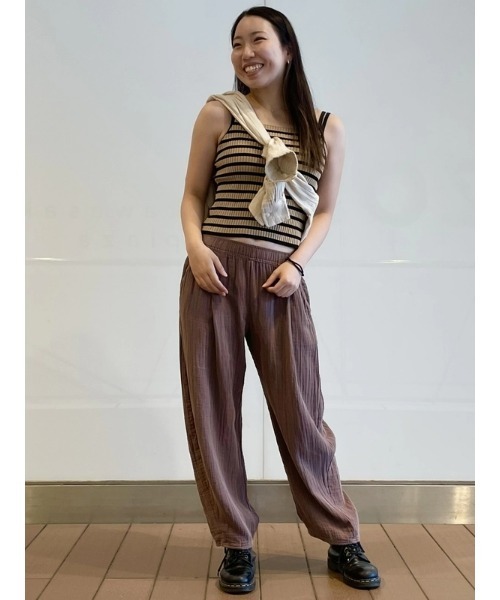 STRATA◆キャミソール・タンクトップ/FREE/ポリエステル/GRY/SHD0002 SLY | SHIRT DETAIL CAMI トップス (キャミソール ) |SHEL'TTER