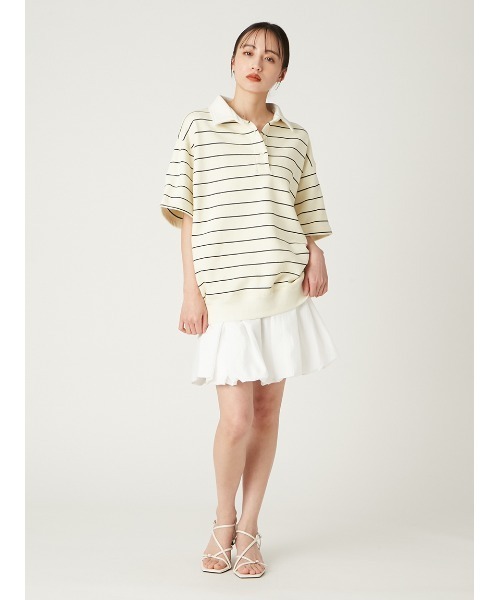 【FRAY ID】ハーフスリーブポロTシャツ FRAY I.D｜ハーフスリーブポロTシャツ | Rakuten Fashion(楽天