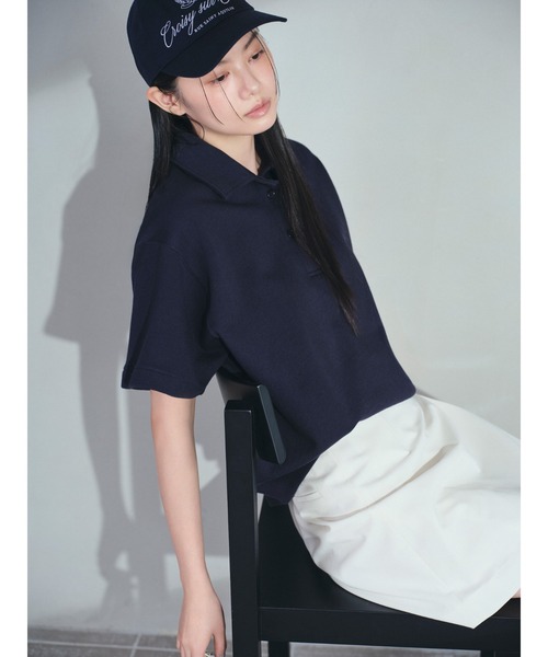 FRAY I.D ポロシャツ ポロ ハーフスリーブポロTシャツ