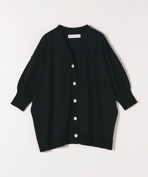 ♡N♡様(^^)セオリーリュクス シアーカーディガン イタリア「OLIVO」 黒 カーディガン | Theory luxe[セオリーリュクス]公式通販サイト