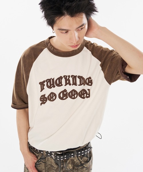 kutir tシャツ VINTAGE LIKE RAGLAN TEE／ヴィンテージライク