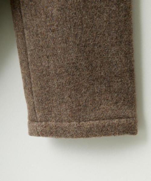 Danton（ダントン） ノーカラージャケット 38 ネイビー レディース