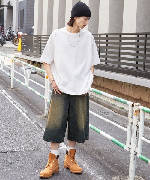 MONO-MART パンツ ヴィンテージ加工 ジョーツ デニムショート