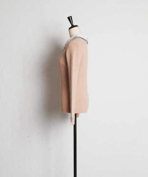 「tocco closet」 長袖ニット M ボルドー レディース_画像9