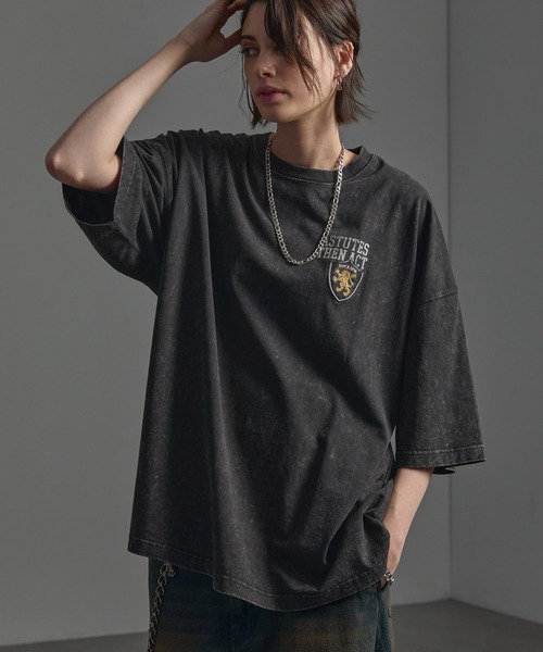 CIYOT tシャツ 「CIYOT-シヨウト-」ヴィンテージ加工 ピグメント