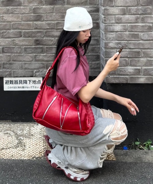 Chikashitsu+（チカシツプラス） ニット帽 ニットキャップ