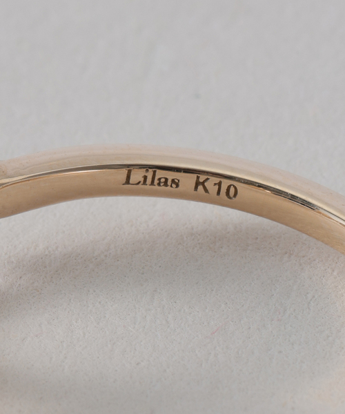 Lilas 指輪 リング ホースシューリング K10 レディース : ZOZOTOWN Lilas 指輪 リング ホースシューリング K10 レディース : ZOZOTOWN