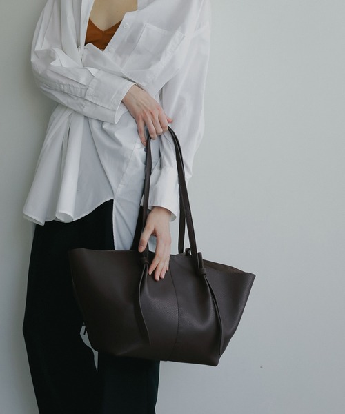 【新品 未使用】エース ビエナ2 ブラック トートバッグ 39×28×11cm 2WAY／通勤対応】バイカラースムース合皮ミドルバッグ（トート