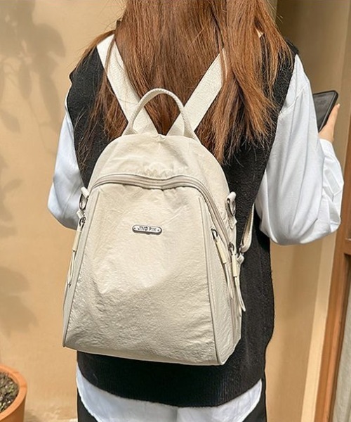 FreeZone デイバック リュック 2WAY ナイロンスクエアミニリュック