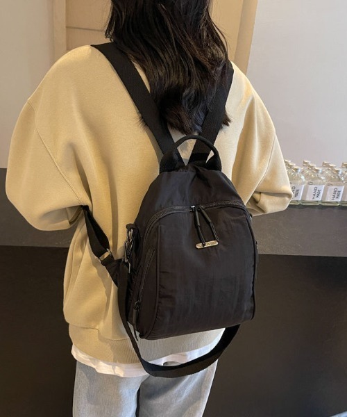 FreeZone デイバック リュック 2WAY ナイロンスクエアミニリュック
