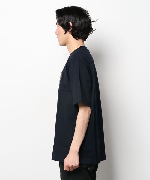 「LACOSTE」 半袖Tシャツ 3 ブラック メンズ