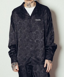 Subciety（サブサエティ） シャツ Paisley open collar L/S shirt