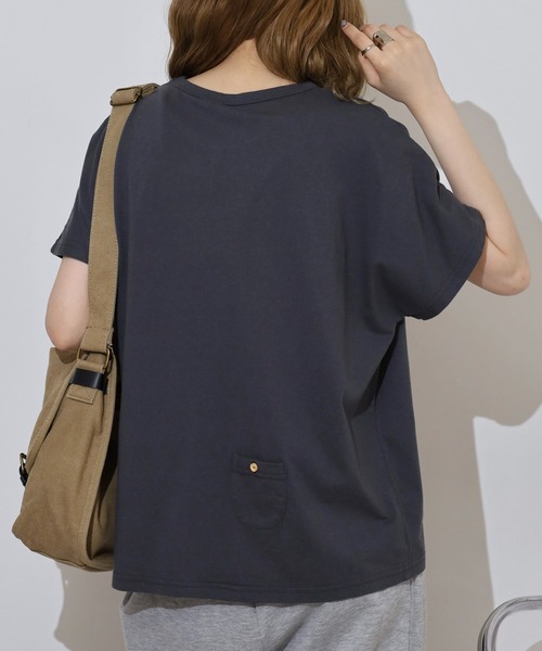 Emago（イマゴ） スマホショルダー tシャツ 半袖 ねこアイスクリーム