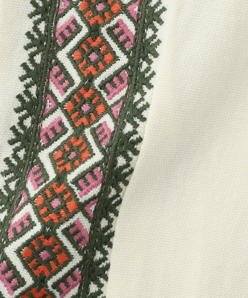 エディフィス（EDIFICE）/LEIN  (リーン) 別注 Embroidery イージーパンツ EDIFICE（エディフィス） パンツ LEIN (リーン) 別注 Embroidery