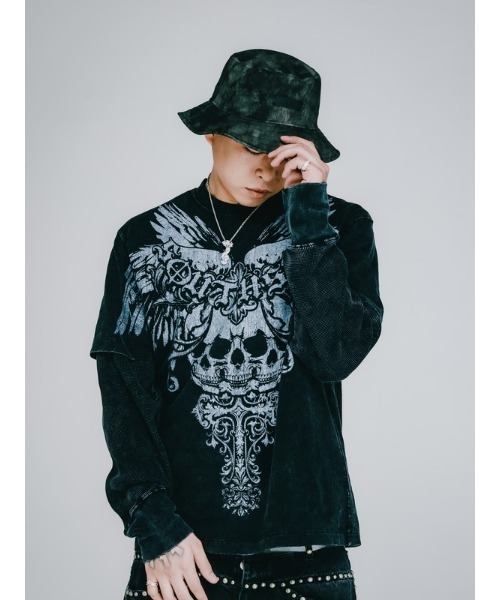 BREATH tシャツ SKULL WING LOGO TEE メンズ : ZOZOTOWN Yahoo!店