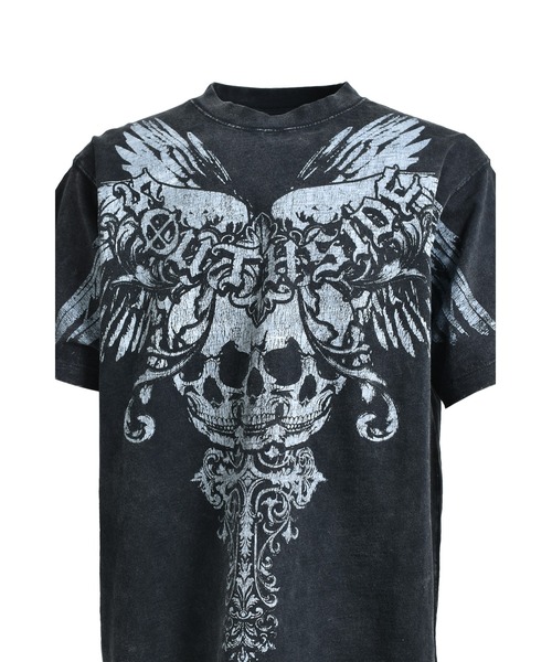 【BREATH】SKULL WING LOGO TEE／新品タグ付 BREATH tシャツ SKULL WING LOGO TEE メンズ : ZOZOTOWN Yahoo!店