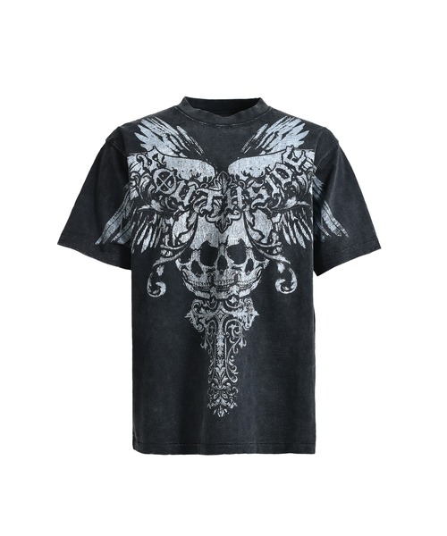 【BREATH】SKULL WING LOGO TEE／新品タグ付 BREATH tシャツ SKULL WING LOGO TEE メンズ : ZOZOTOWN Yahoo!店
