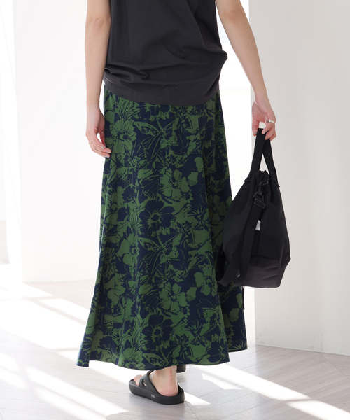 JOURNAL STANDARD relume フラワープリントロングスカート JOURNAL STANDARD relume（ジャーナルスタンダード レリューム