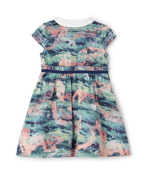 ワンピース オーロラ・スカイワンピース「日本製」 キッズ 子供服 女の子の画像