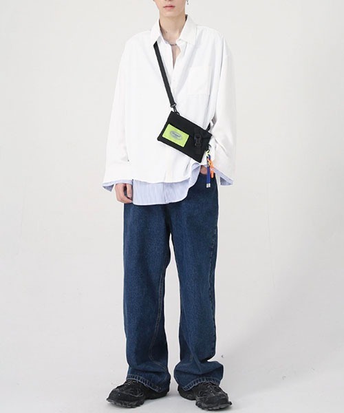 「WESTBOY」 デニムパンツ X-LARGE ブラック メンズ