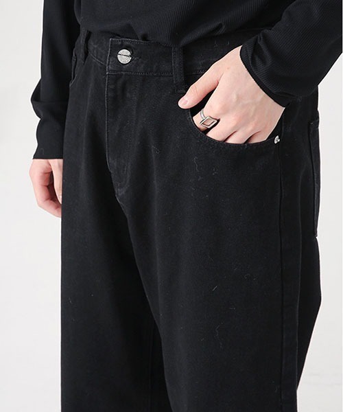 「WESTBOY」 デニムパンツ X-LARGE ブラック メンズ