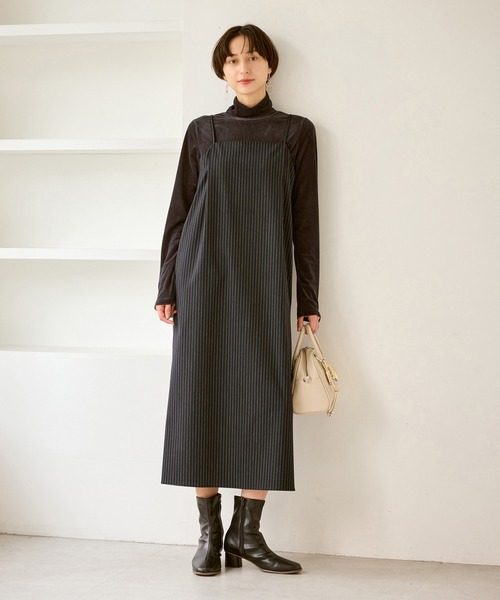 ROPE' PICNIC（ロペ ピクニック） ワンピース ストライプアイライン