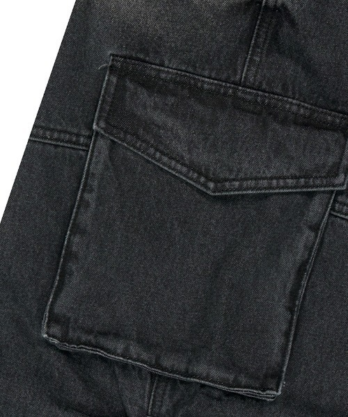 「MAHAGRID」 加工デニムパンツ M ピンク メンズ
