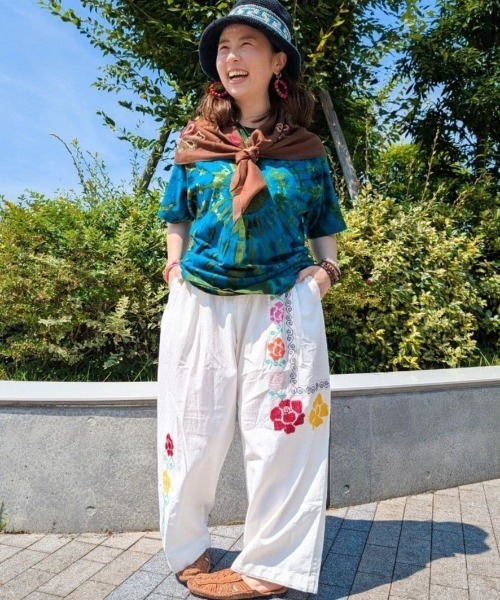 チャイハネ（CAYHANE） ワイドパンツ パンツ 「チャイハネ」グルイム