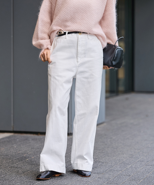 フレームワーク24AW LOOSE FIT CHINO PANTSチノパン38 FRAMeWORK（フレームワーク）の「≪追加≫CHINO PANTS（チノパンツ