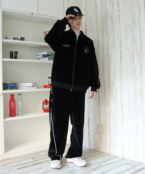 THRASHER（スラッシャー） スカジャン 「THRASHER/スラッシャー