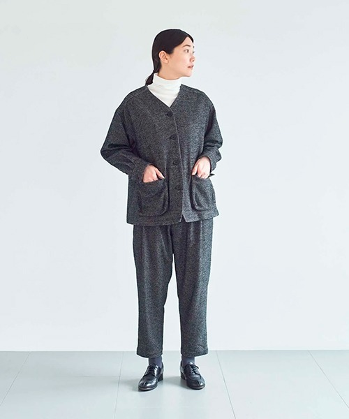 HAU（CLASKA） パンツ テーパードパンツ tweed レディース : ZOZOTOWN