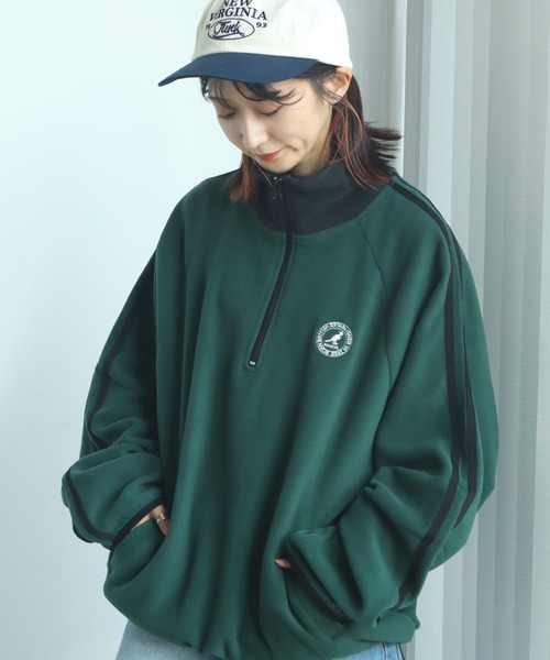 新品タグ付きKANGOL EXTRA COMFORTハーフジップパーカー KANGOL（カンゴール） トレーナー スウェット 「KANGOL/カンゴール