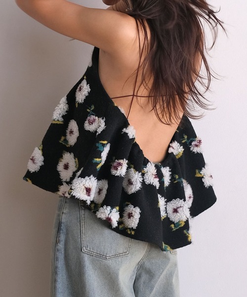 ✨美品✨完売品✨ AKTE ボアキャミソール AKTE（アクテ） ブラウス シャツ ボアキャミソール レディース