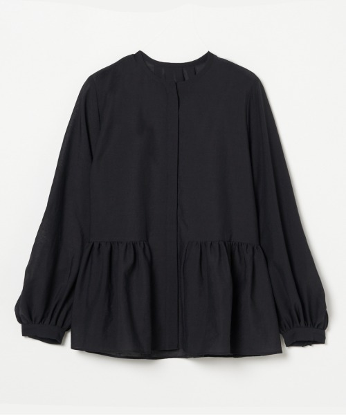 HELIOPOLE（エリオポール） ブラウス シャツ DETACHABLE FRILL BLOUSE