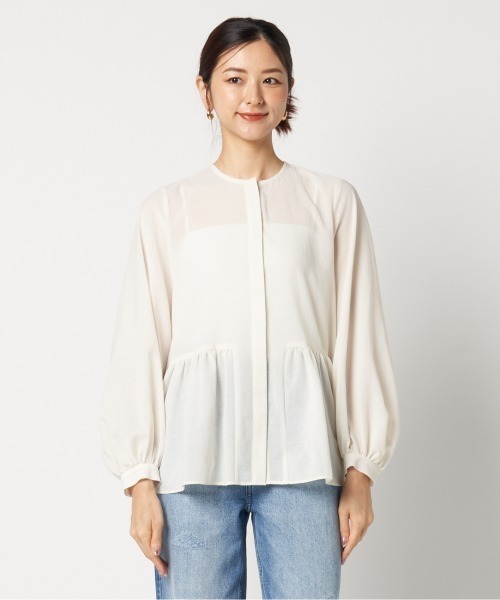 HELIOPOLE(エリオポール) ブラウス シャツ DETACHABLE FRILL BLOUSE HELIOPOLE(エリオポール) ブラウス シャツ DETACHABLE FRILL BLOUSE