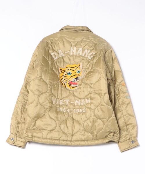 HOUSTON ベトナム　スカジャン M HOUSTON（ヒューストン） スカジャン HOUSTON / NYLON VIETNAM JACKET