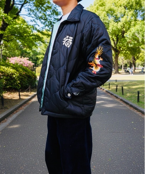 HOUSTON（ヒューストン） スカジャン HOUSTON / NYLON VIETNAM JACKET