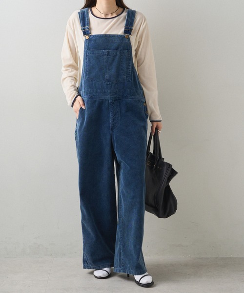 pual ce cin サロペット オーバーオール コーデュロイサロペット