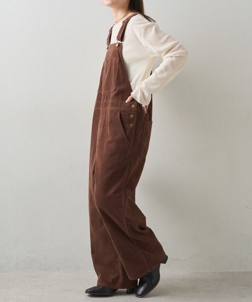 pual ce cin サロペット オーバーオール コーデュロイサロペット