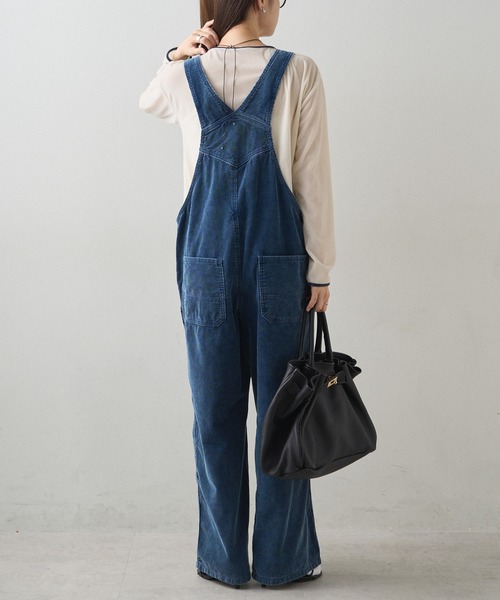 pual ce cin サロペット オーバーオール コーデュロイサロペット