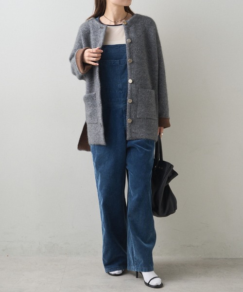 pual ce cin サロペット オーバーオール コーデュロイサロペット