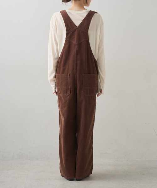 pual ce cin サロペット オーバーオール コーデュロイサロペット