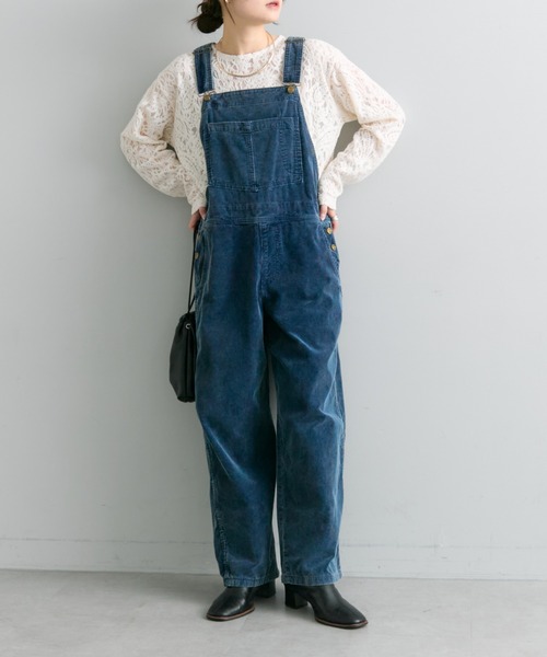 pual ce cin サロペット オーバーオール コーデュロイサロペット