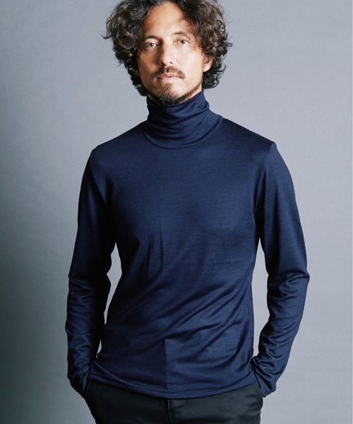 Magine（マージン） セーター ニット WOOL JERSEY TURTLE/N L/S:ウール