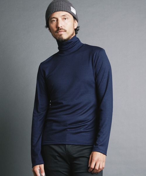 Magine（マージン） セーター ニット WOOL JERSEY TURTLE/N L/S:ウール